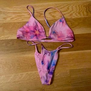 Frankie’s Bikinis Watercolor Bikini